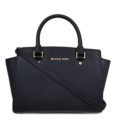 selfridges michael kors selma bag|Michael Kors top handle bag.